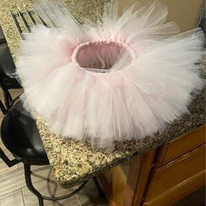 Pink Tulle Tutu Skirt